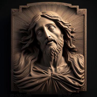 3D model st jesus (STL)